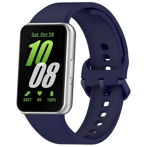 Huawei Watch Fit 3 Tengerészkék Techsuit Óraszíj (W086) - 1
