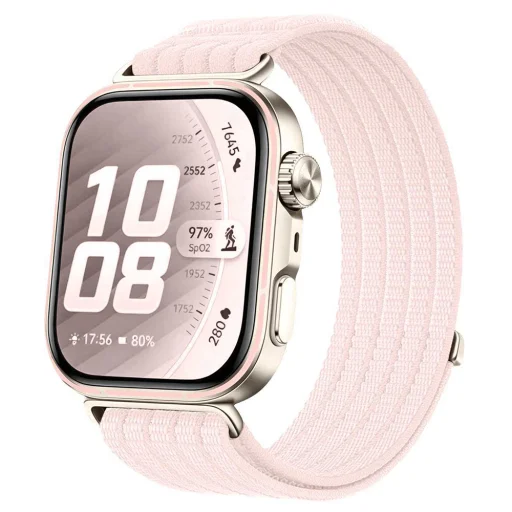 Remienok Techsuit Watchband (W085) pre Huawei Watch Fit 5, perlový prach - 1
