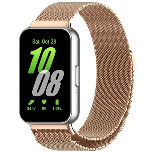 Samsung Galaxy Fit3 Rose Gold Techsuit Óraszíj (W009) - 1