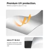 Spigen - Autós első szélvédő napellenző UO260 (ACP11460) - UPF2000+, 99,95% UV-blokkolási arány, M méret - Fekete thumbnail