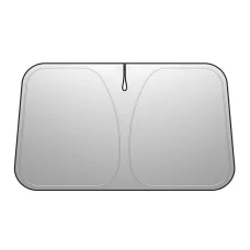 Spigen - Autós első szélvédő napellenző UO260 (ACP11460) - UPF2000+, 99,95% UV-blokkolási arány, M méret - Fekete