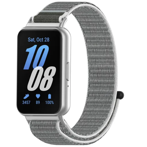 Remienok Techsuit Mozaika pre Samsung Galaxy Fit3 Grafitový 22mm (W080) - 1