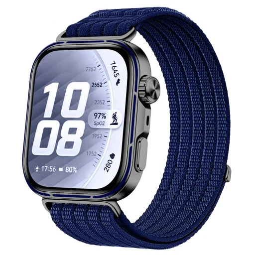 Huawei Watch Fit 5 Azure Blue Techsuit Watchband (W085) szíj - 1