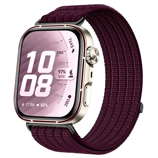 Huawei Watch Fit 5 Szilva Szín Techsuit Szíj (W085) - 1
