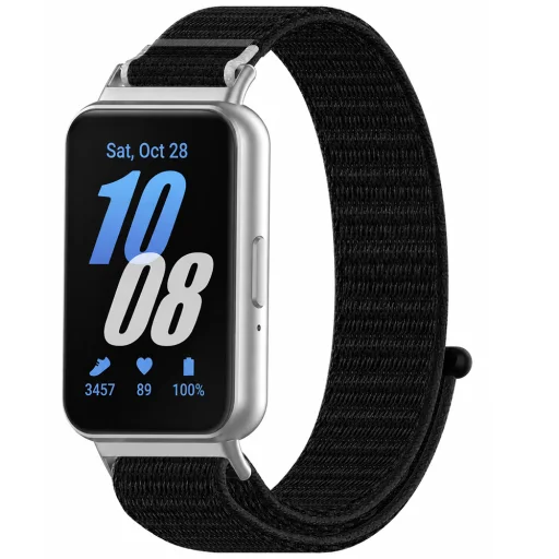 Samsung Galaxy Fit3 Čierny Techsuit Remienok 22mm (W080) - 1