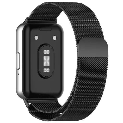 Samsung Galaxy Fit3 Fekete Techsuit Óraszíj (W009) - 2