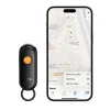 Hoco E99 čierny lokátor so svietidlom, kompatibilný s Apple Find My thumbnail