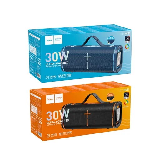 Hoco HC51 30W 5-hodinový modrý Bluetooth reproduktor - 5