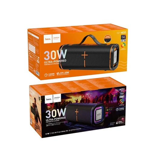 Hoco HC51 30W Bluetooth hangszóró 5 óra fekete - 5