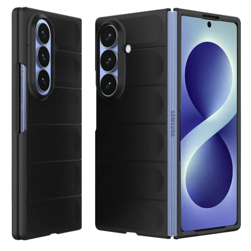 Samsung Galaxy Z Fold Ultra Fekete Techsuit Magic Shield tok - 1