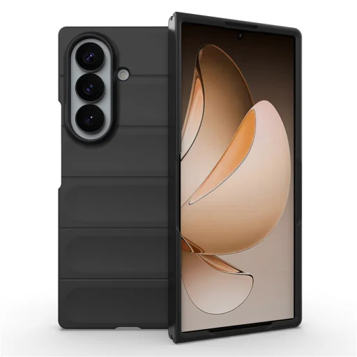 Samsung Galaxy Z Fold Ultra Fekete Techsuit Magic Shield tok - 2