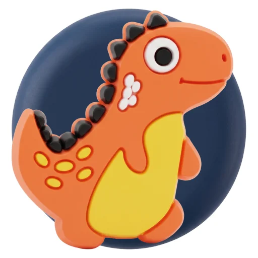 Sada 3 puzdier na AirTag s motívom dinosaura - 2