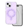 iPhone 15 Bubble Dots Mag tok lila thumbnail