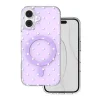 iPhone 16 fialový kryt Bubble Dots Mag thumbnail