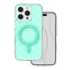 iPhone 16 Pro Bubble Dots Mag zelené puzdro thumbnail