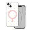 iPhone 14 Bubble Dots Mag biely kryt thumbnail