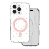 iPhone 16 Pro Bubble Dots Mag fehér tok thumbnail