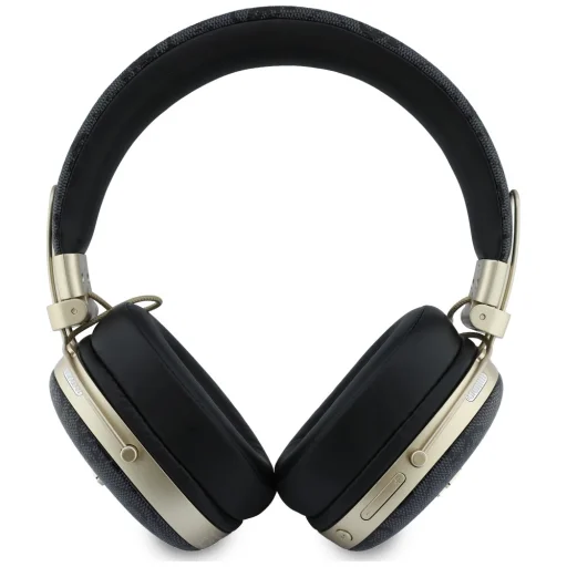 Guess Bluetooth ENC Metal 4G Script Logo bezdrôtové slúchadlá čierne - 3