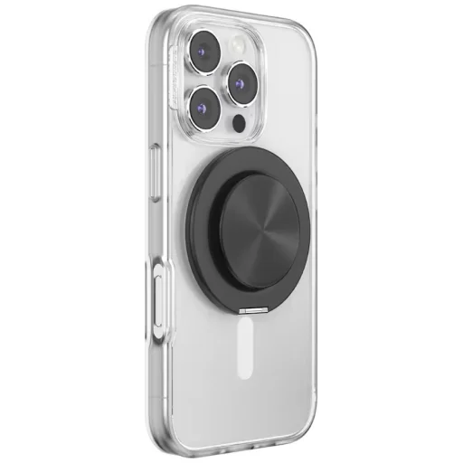 PopSockets MagSafe alumínium Radial telefonfogó és kitámasztó fekete - 7