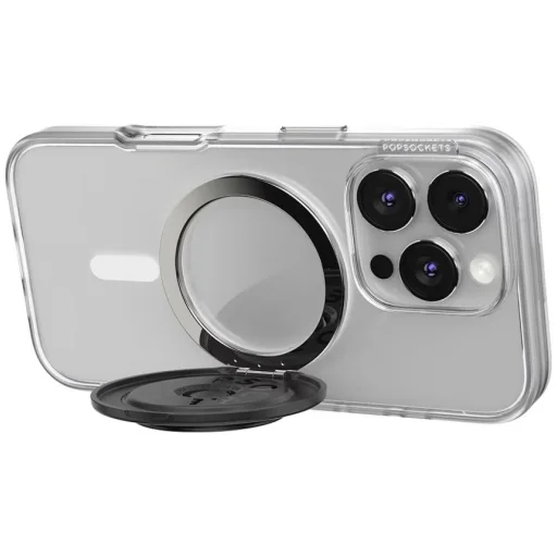 PopSockets MagSafe alumínium Radial telefonfogó és kitámasztó fekete - 10