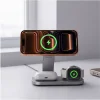 Tech-Protect A52 3 az 1-ben mágneses MagSafe vezeték nélküli töltő 25W Qi2.2 fekete thumbnail