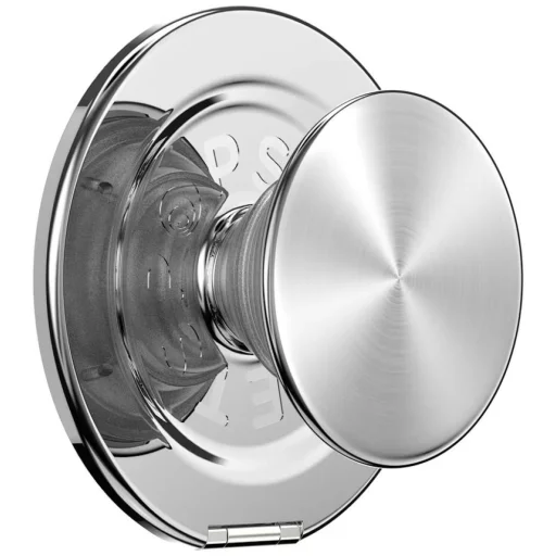 PopSockets MagSafe hliníkový Radial držiak a stojan na telefón, strieborný - 1