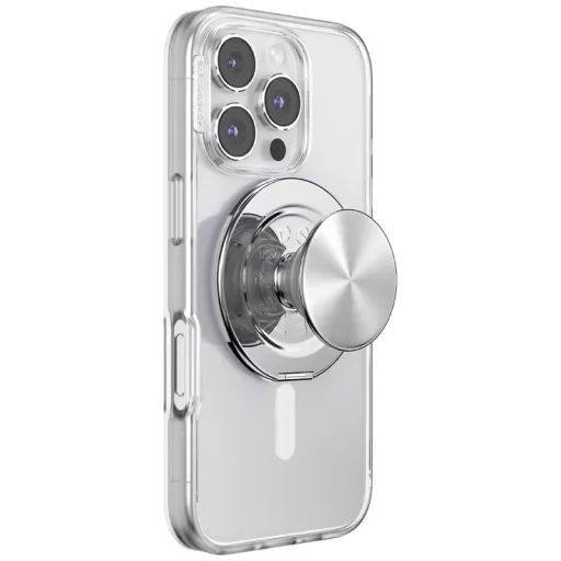 PopSockets MagSafe hliníkový Radial držiak a stojan na telefón, strieborný - 8