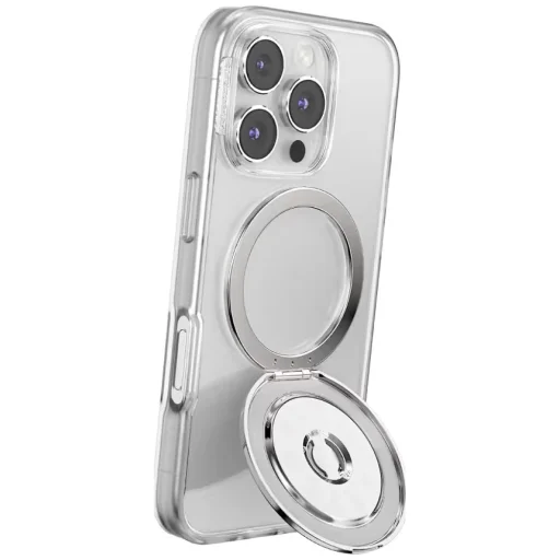 PopSockets MagSafe hliníkový Radial držiak a stojan na telefón, strieborný - 9