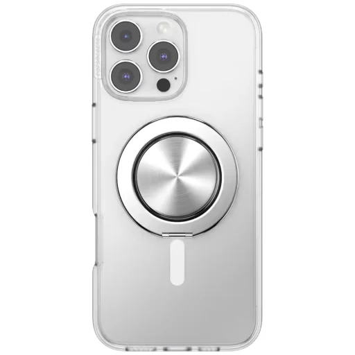 PopSockets MagSafe alumínium Radial telefonfogó és kitámasztó ezüst - 4