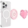 PopSockets Crystal Heart Grip MagSafe držiak a stojan na mobil ružový thumbnail
