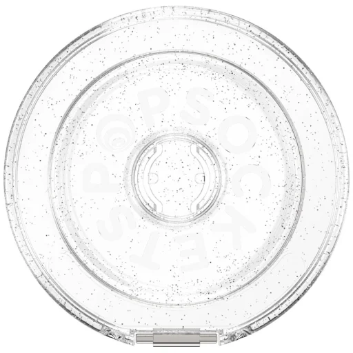 PopSockets Kick-Out Grip Glitter MagSafe telefontartó és állvány átlátszó csillogó - 3