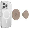PopSockets Kick-Out Grip Latte MagSafe telefontartó és állvány bézs thumbnail
