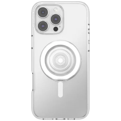 PopSockets Kick-Out Grip MagSafe telefontartó és állvány átlátszó - 4