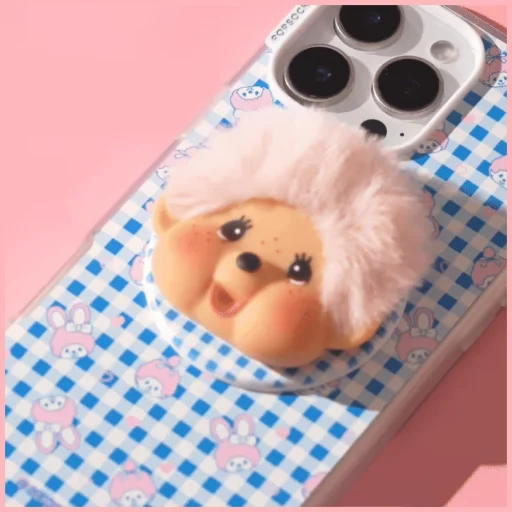 PopSockets PopGrip MagSafe Monchhichi držiak na telefón a stojan - 2