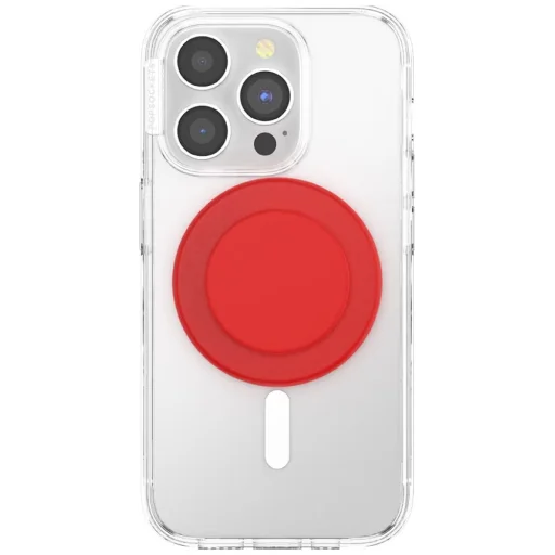 PopSockets PopOut Basic Rosso Grip MagSafe telefontartó és állvány piros - 3