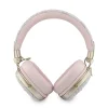 Bezdrôtové slúchadlá Guess Bluetooth ENC Metal 4G Script Logo ružové thumbnail