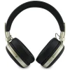 Guess Bluetooth ENC Metal Grained Triangle Logo fekete vezeték nélküli fejhallgató thumbnail