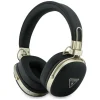 Guess Bluetooth ENC Metal Grained Triangle Logo čierne bezdrôtové slúchadlá thumbnail