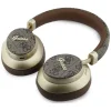 Guess Bluetooth ENC 4G Gold Script Metal hnedé bezdrôtové slúchadlá thumbnail