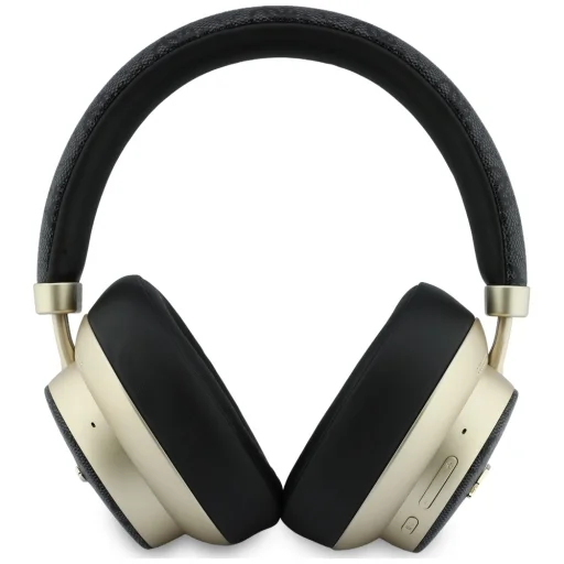 Guess Bluetooth ENC 4G Gold Script Metal čierne bezdrôtové Bluetooth slúchadlá - 3