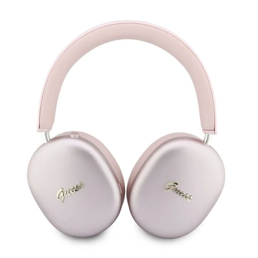 Guess Metallic Script Logo ENC Bezdrôtové slúchadlá Ružové - 3