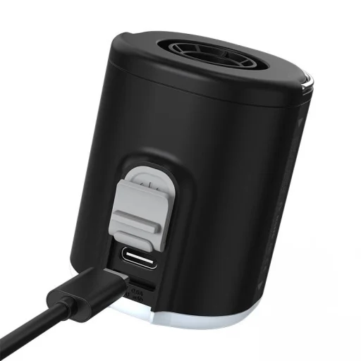 Prenosná vzduchová pumpa 3 v 1 Flextail Tiny Pump 2X (čierna) - 2
