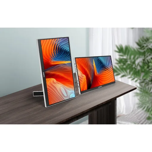 ANMITE A156W04T 15,6 hüvelykes hordozható érintőképernyős monitor - 6