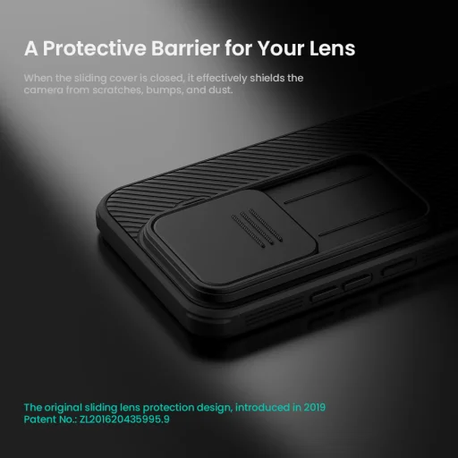 Xiaomi 17T Nillkin CamShield PRO átlátszó fekete tok - 4
