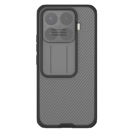 Xiaomi 17T Nillkin CamShield PRO priehľadné čierne puzdro - 1