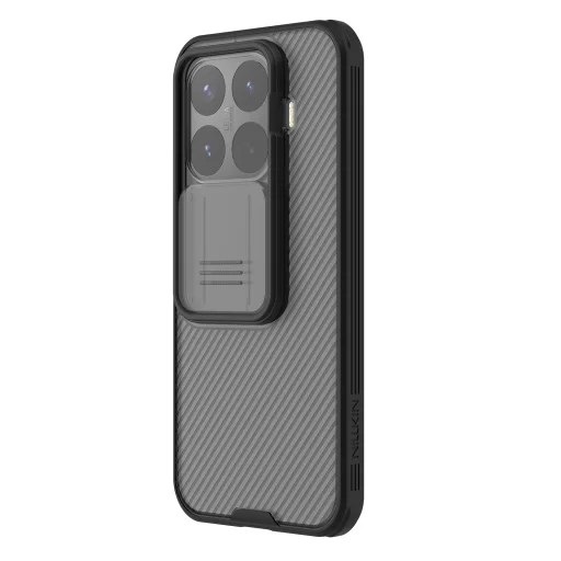 Xiaomi 17T Nillkin CamShield PRO priehľadné čierne puzdro - 2