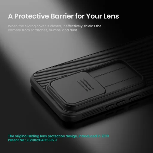 Xiaomi 17T Pro Nillkin CamShield PRO fekete kemény tok - 4
