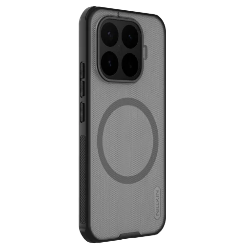 Xiaomi 17T Nillkin Super Frosted PRO Magnetic priesvitné čierne puzdro - 2