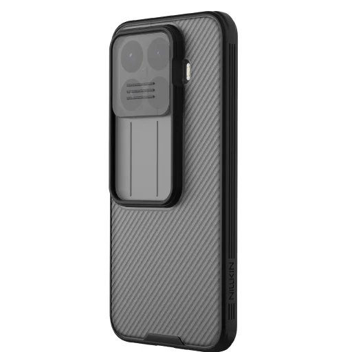 Xiaomi 17T Pro Nillkin CamShield PRO transparentné čierne puzdro - 2