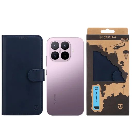 Xiaomi 17T Tactical Field Notes modré puzdro - 3
